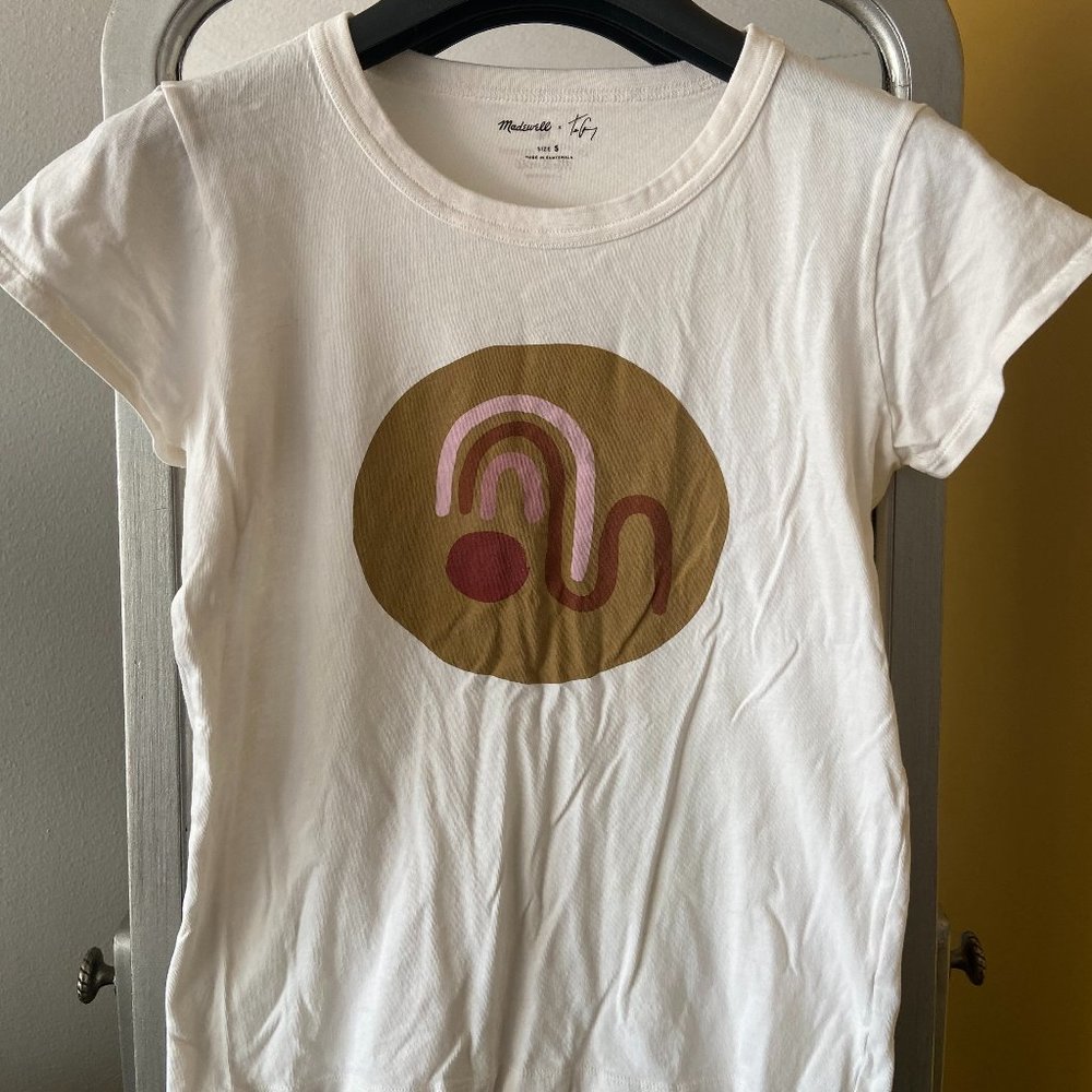 MADEWELL X TESS GUINERY CROP TEE, Small
